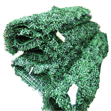 Load image into Gallery viewer, Golden Select Boxwood Artificial Hedge Panel with Lights  4 Pack
