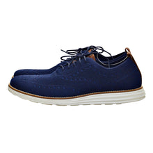 Load image into Gallery viewer, Cole Haan Men&#39;s Oxfords Flat Heel Wingtip Navy 10M
