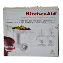 Load image into Gallery viewer, KitchenAid Food Grinder and Sausage Stuffer Kit - White
