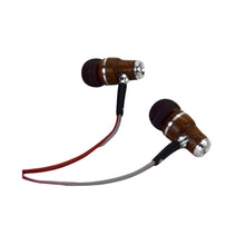 Load image into Gallery viewer, Symphonized NRG-3.0 Natural Wood Noise Isolating Earbuds
