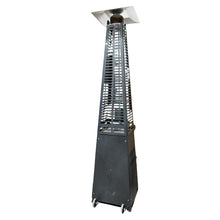 Load image into Gallery viewer, Fire Sense Modern Pyramid Flame Patio Heater in Matte Black
