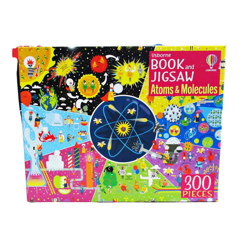 Usborne Book and Jigsaw Atoms & Molecules