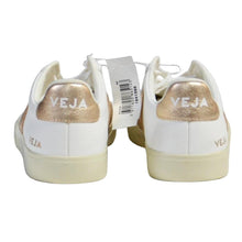 Load image into Gallery viewer, VEJA Women&#39;s Campo Classic Leather Sneakers White/Gold Size 11-Footwear-Liquidation Nation
