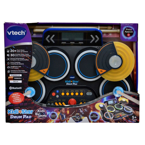 VTech Kidi Star Drum Pad - Black