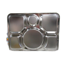 Load image into Gallery viewer, Verka Stainless Steel 6 Compartment Food Trays 4 Trays-Liquidation Store
