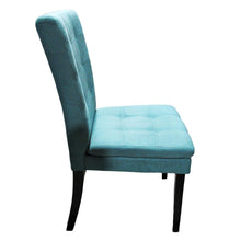 Load image into Gallery viewer, Victoria Dining Chairs 2 Pack Teal-Dining Chairs-Liquidation Nation
