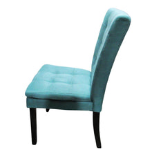 Load image into Gallery viewer, Victoria Dining Chairs 2 Pack Teal-Liquidation
