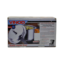 Load image into Gallery viewer, Vinod V-3L Stainless Steel Sandwich Bottom Pressure Cooker

