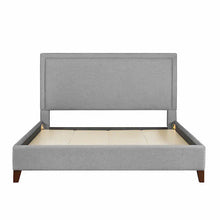 Load image into Gallery viewer, Weldon Upholstered Queen Bed Grey

