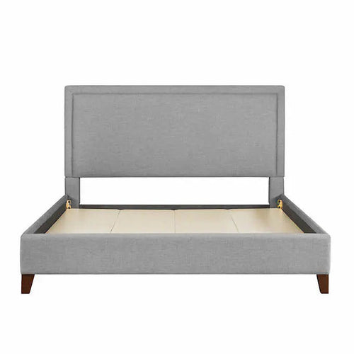 Weldon Upholstered Queen Bed Grey