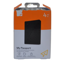 Load image into Gallery viewer, Western Digital Portable My Passport Hard Drive 4TB
