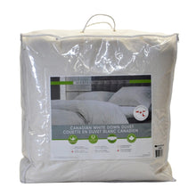 Load image into Gallery viewer, Westex Canadian Brome White Down All Season Duvet Queen
