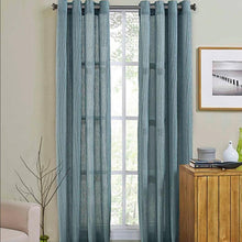Load image into Gallery viewer, Weston Grommet Top Curtain Panel 95&quot; Spa

