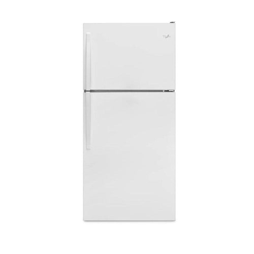 Whirlpool 30 inch 19 cu. ft. Bottom Freezer White Refrigerator WRT318FZDW