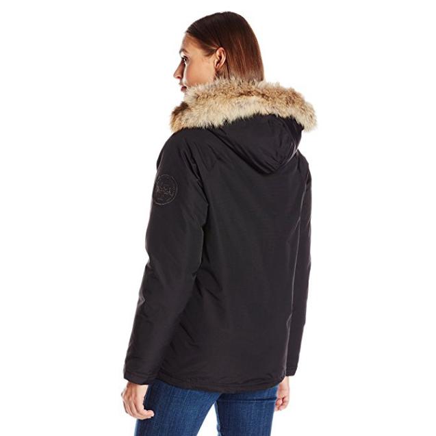 Woolrich Women's Patrol Short Down Parka Black L – Liquidation Nation