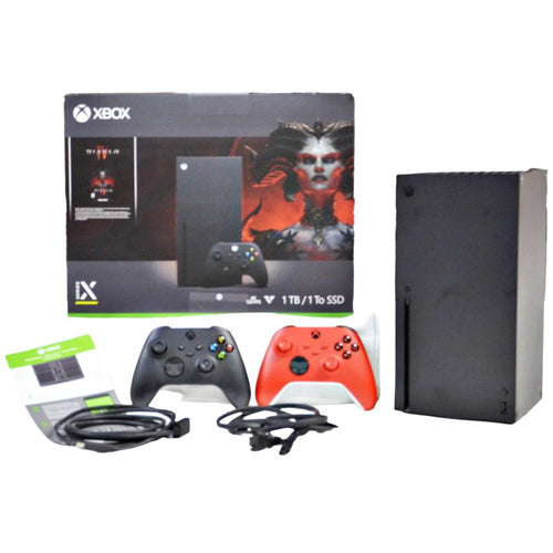 XBOX Series X Console 1TB with Extra Red Controller