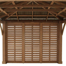 Load image into Gallery viewer, Yardistry 3.7 m (12 ft.) Cedar Privacy Wall for Gazebo
