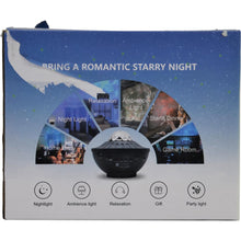 Load image into Gallery viewer, ZGAOPO Remote Night Light Projector Black
