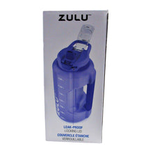 Load image into Gallery viewer, Zulu Half Gallon Water Bottles 2 Pack Blue/Purple
