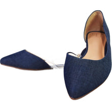Load image into Gallery viewer, A New Day Women&#39;s Denim Blue Mohana Ballet Flat 7 Navy
