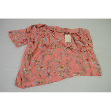 Load image into Gallery viewer, A New Day Women&#39;s One Shoulder Blouse Pink Floral Large
