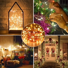 Load image into Gallery viewer, AIGUMI Dimmable String Fairy Lights Indoor/Outdoor 8 Modes 100 LEDs 33ft
