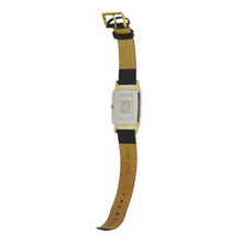 Load image into Gallery viewer, Anne Klein Women&#39;s Black Leather Strap Watch
