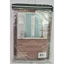 Load image into Gallery viewer, Anthology Lucca Grommet Top Window Curtain Panel 63&quot;Grey
