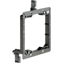 Load image into Gallery viewer, Arlington LVCE2-2 Low Voltage Mounting Bracket with Cable Wall Plate 2-Gang 2-Pack

