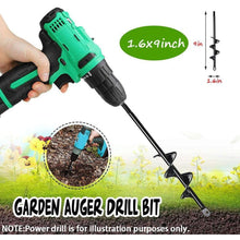 Load image into Gallery viewer, Auger Drill Bit for Rapid Bulb and Bedding Planting 9&quot; x 1.8&quot;
