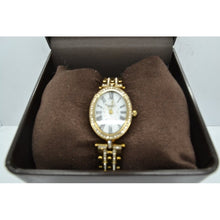Load image into Gallery viewer, Badgley Mischka Women&#39;s BA/1356WMGB Gold-Tone Bracelet Watch
