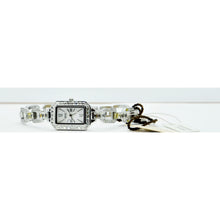 Load image into Gallery viewer, Badgley Mischka Women&#39;s Bracelet Sparkling Crystal Watch - Silver
