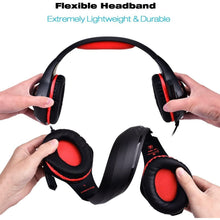 Load image into Gallery viewer, Beexcellent Gaming Headset with Mic &amp; Surround Sound, Wired GM-1/ Red - 3.5mm
