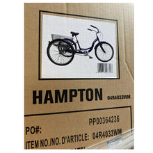 Load image into Gallery viewer, Roadmaster Hampton 26&quot; Aluminum Tricycle
