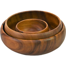 Load image into Gallery viewer, BirdRock Home Round Calabash Bowls 3pcs
