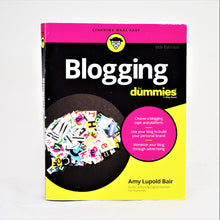 Load image into Gallery viewer, Blogging for Dummies by Amy Lupold Bair 6th Edition
