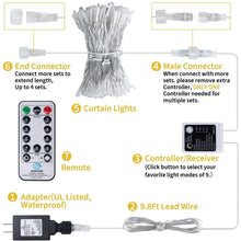 Load image into Gallery viewer, Brightown 300-LED String Lights Warm White 10ft
