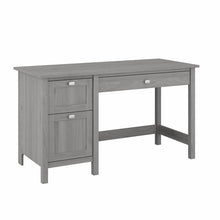 Load image into Gallery viewer, Bush Furniture Single Pedestal Desk With Drawers -Modern Grey-Furniture-Sale-Liquidation Nation
