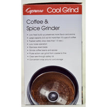 Load image into Gallery viewer, Capresso Cool Grind Coffee &amp; Spice Grinder
