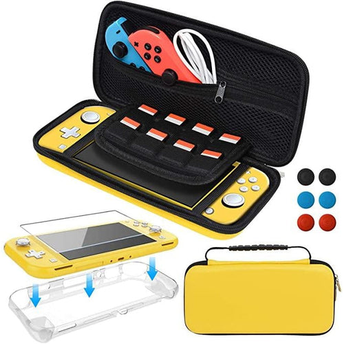 Carrying Case Plus TPU Case Cover for Nintendo Switch Lite