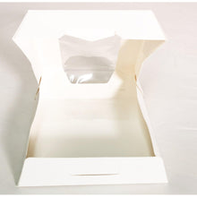 Load image into Gallery viewer, Case of White Square Pastry Boxes with Window
