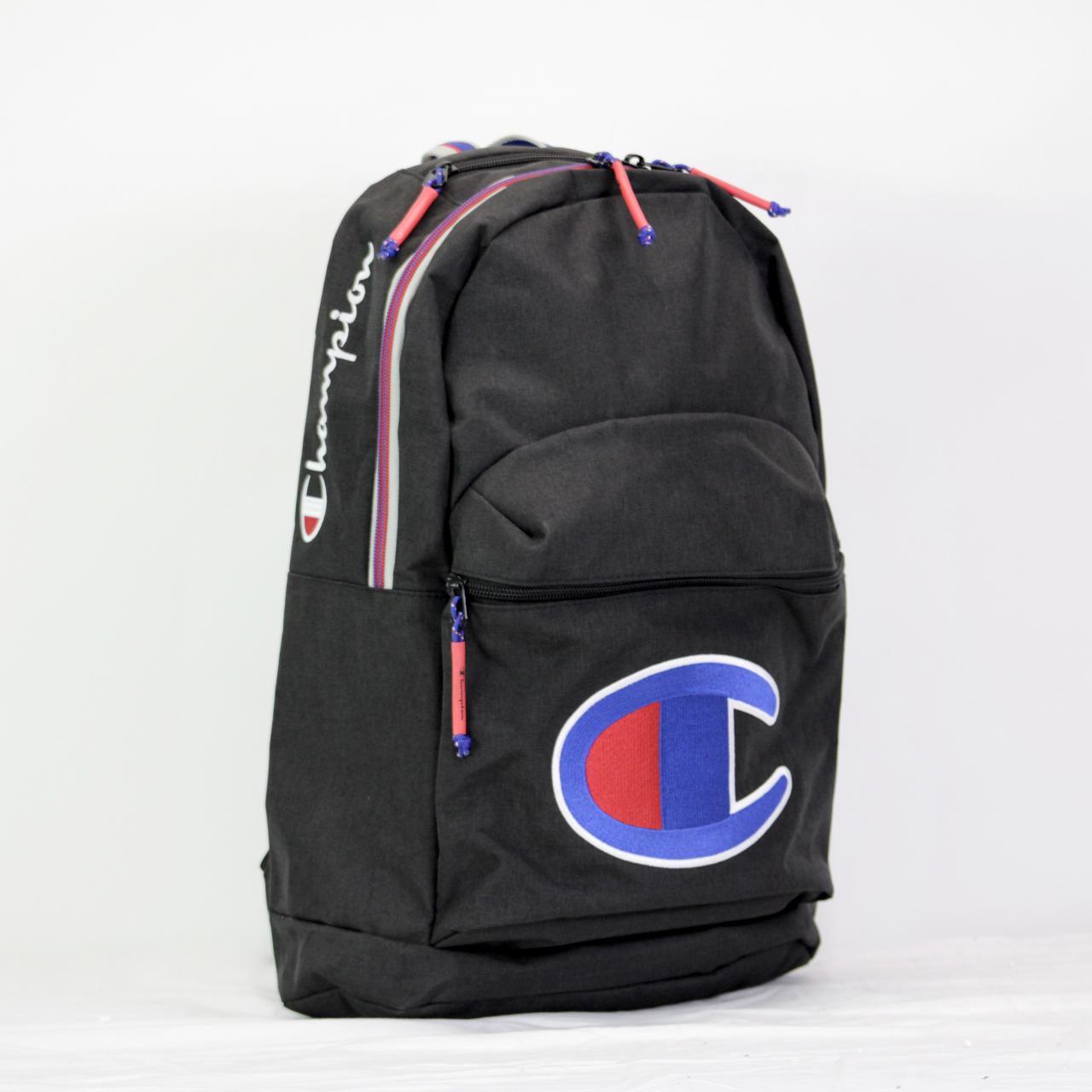 Backpack Sale Champion Supercize Logo Script Black Backpack