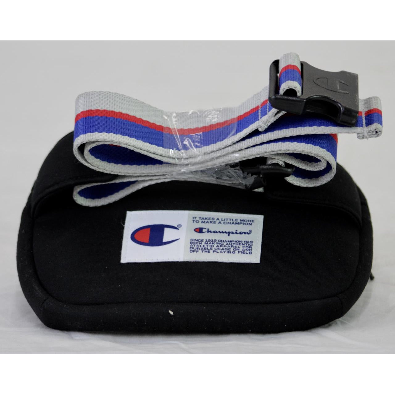 Champion Multi Purpose Belt Bag w Adjustable strap with Dual Safety Buckle Black