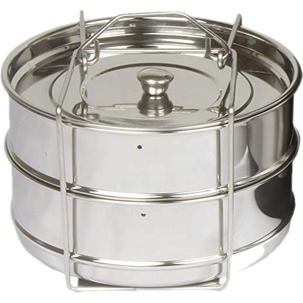 Stackable Stainless Steel Insert Pans - 6QT- Inserts for Instant