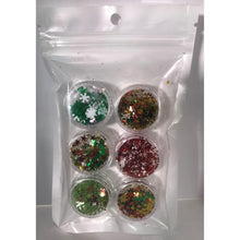 Load image into Gallery viewer, Christmas Nail Art - 6 Containers-Health &amp; Beauty-Sale-Liquidation Nation
