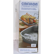 Load image into Gallery viewer, Circulon Premier Professional Roasting Pan w/ Rack
