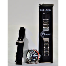 Load image into Gallery viewer, Citizen CZ Smartwatch, Wear OS by Google Stainless Steel, Black Dial

