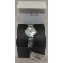Load image into Gallery viewer, Citizen Eco-Drive Silhouette Crystal Mother-of-Pearl Dial Ladies’ Watch
