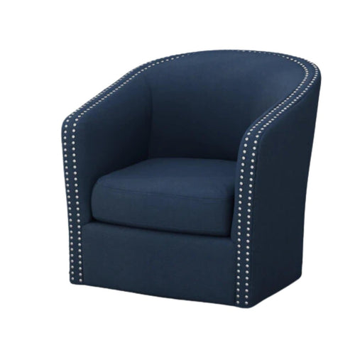 Contemporary Fabric Swivel Chair