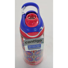Load image into Gallery viewer, Contigo Kids High Flow Spout Chug Water Bottle Sprinkles Jelly w/ Flowers 20oz-Home-Sale-Liquidation Nation
